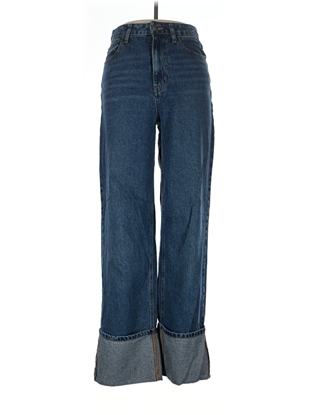 bp Dark Blue Wide Leg Flare Jeans